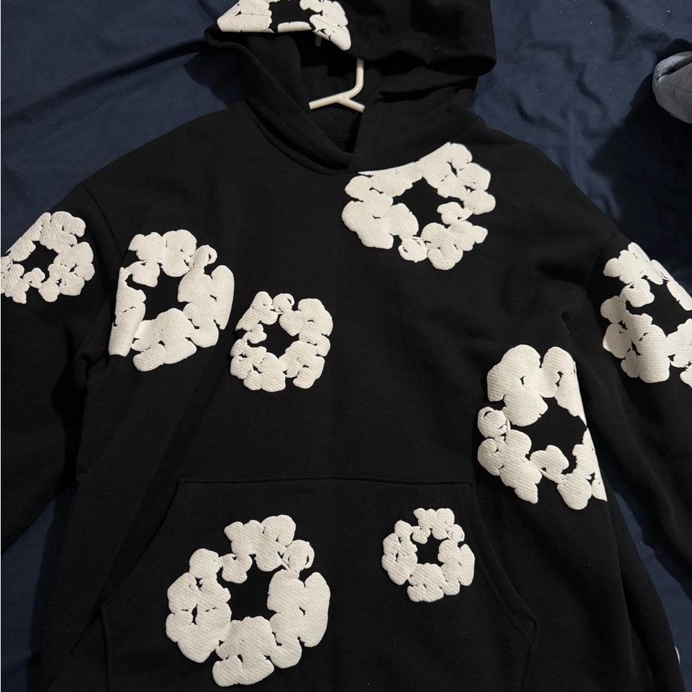 Black Denim Tears Hoodie